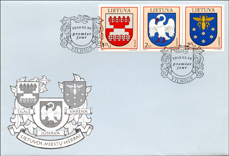 2010 02 20 PDV „LIETUVOS MIESTŲ HERBAI“