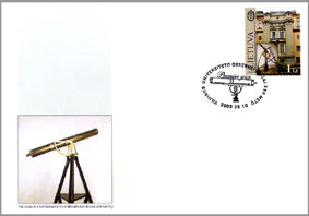 2003 05 10 PDV „VILNIAUS UNIVERSITETO ASTRONOMIJOS OBSERVATORIJAI 250 METŲ“