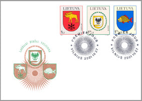 2001 10 27 PDV „MIESTŲ HERBAI“