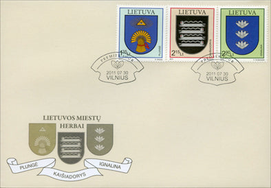 2011 07 30 PDV „LIETUVOS MIESTŲ HERBAI“