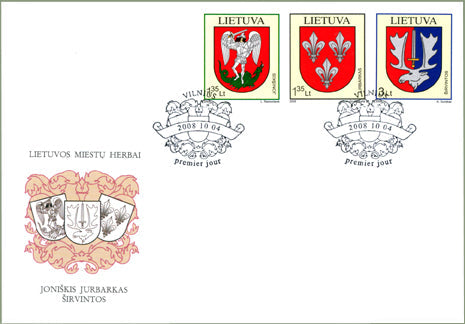 2008 10 04 PDV „LIETUVOS MIESTŲ HERBAI“