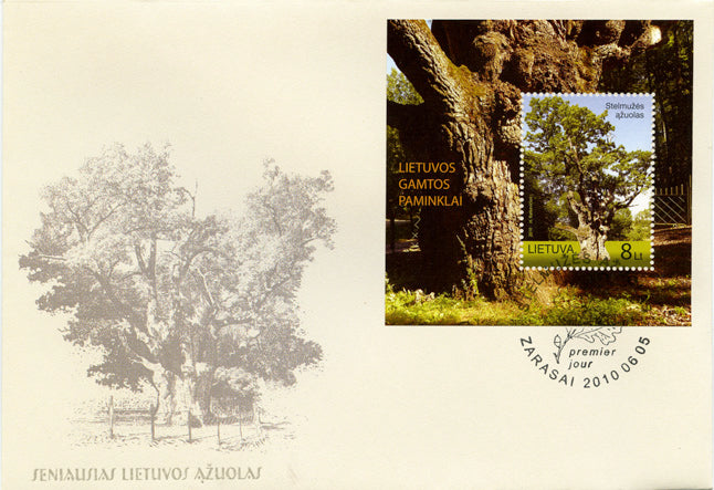2010 06 05 PDV „LIETUVOS GAMTOS PAMINKLAI. STELMUŽĖS ĄŽUOLAS“