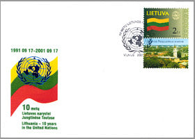 2001 09 17 PA „10 METŲ LIETUVOS NARYSTEI JT“