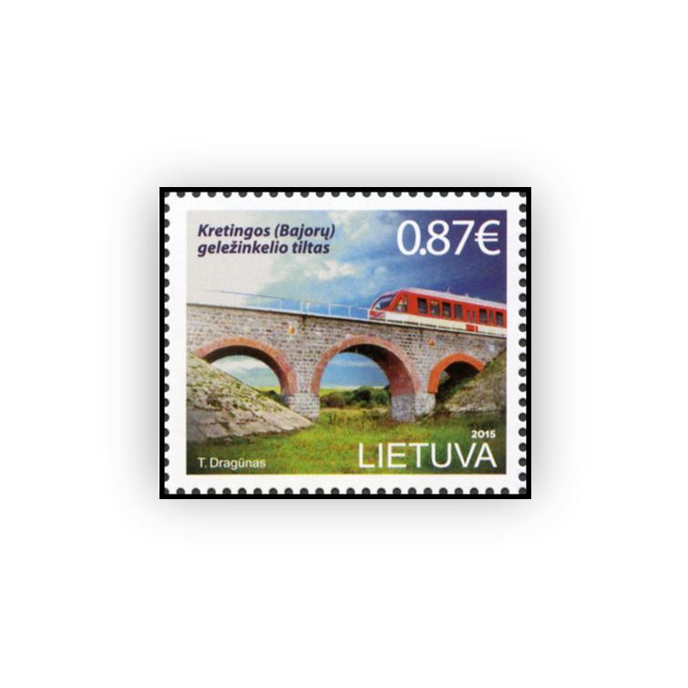 2015 07 04 „LIETUVOS TILTAI. KRETINGOS (BAJORŲ) GELEŽINKELIO TILTAS"