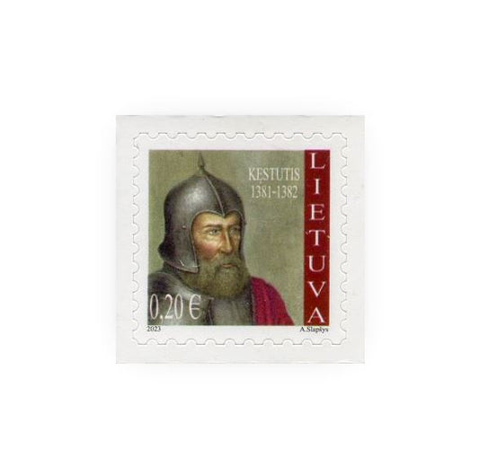 Pašto ženklas. LDK valdovai. Kęstutis