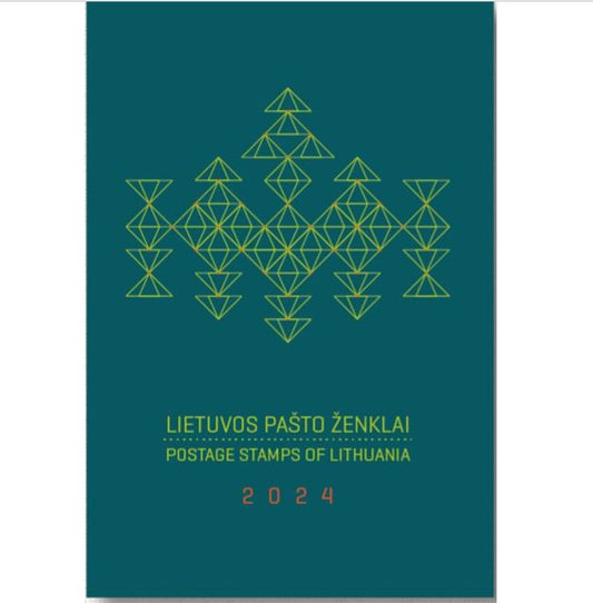 2024 METŲ PAŠTO ŽENKLŲ RINKINYS