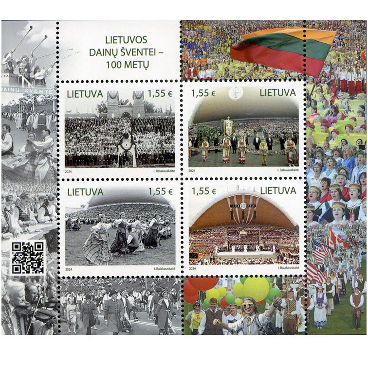 2024 06 28 Lietuvos dainų šventei - 100 metų