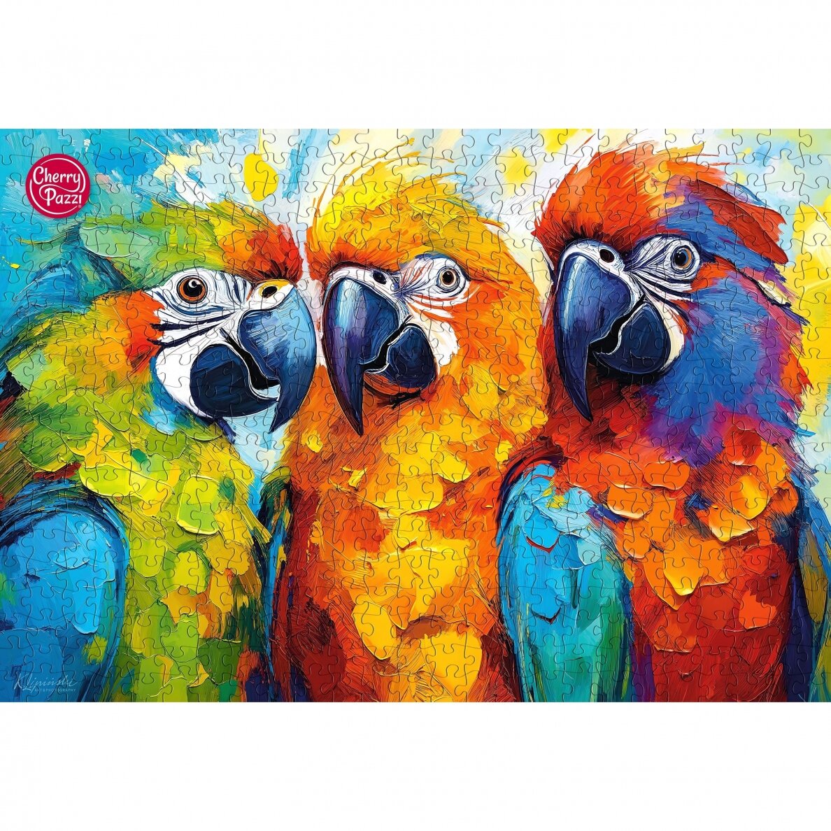 Dėlionė CherryPazzi Tropical Trio 500 det.