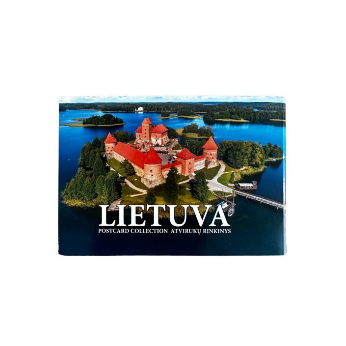 Turistinių atvirukų rinkinys, 10 vnt.