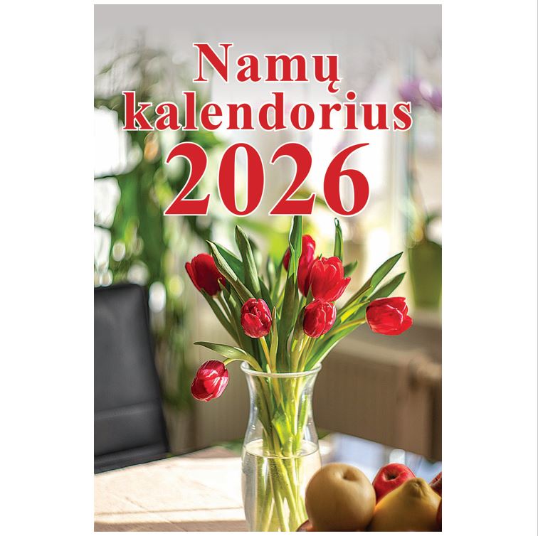 2026 m. sieninis namų kalendorius, plėšomas