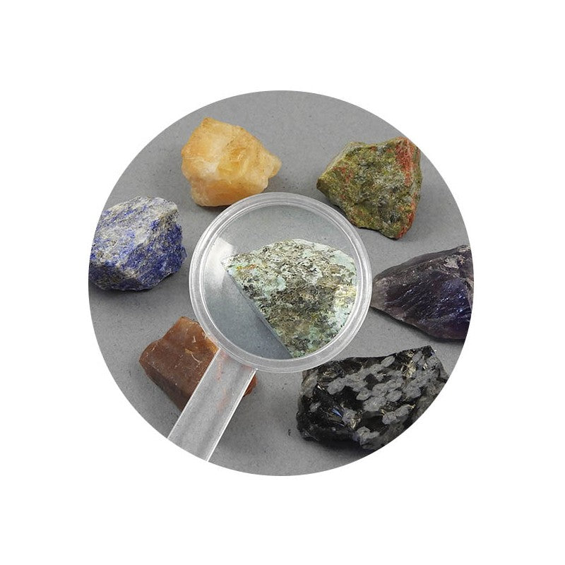 Rinkinys tyrinėjimams „Iškask mineralus ir uolas“