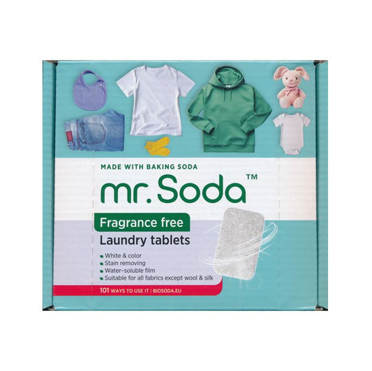 Skalbimo kapsulės dėžutėje