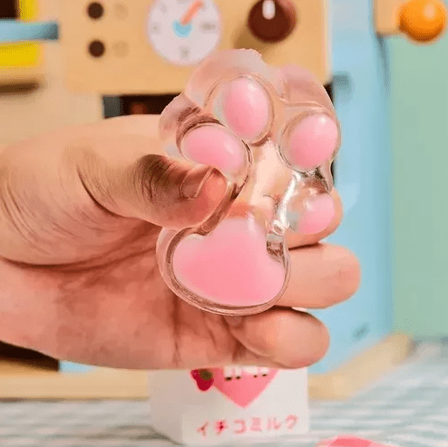 Antistresinis žaislas katės letenėlė Squishy, 7cm