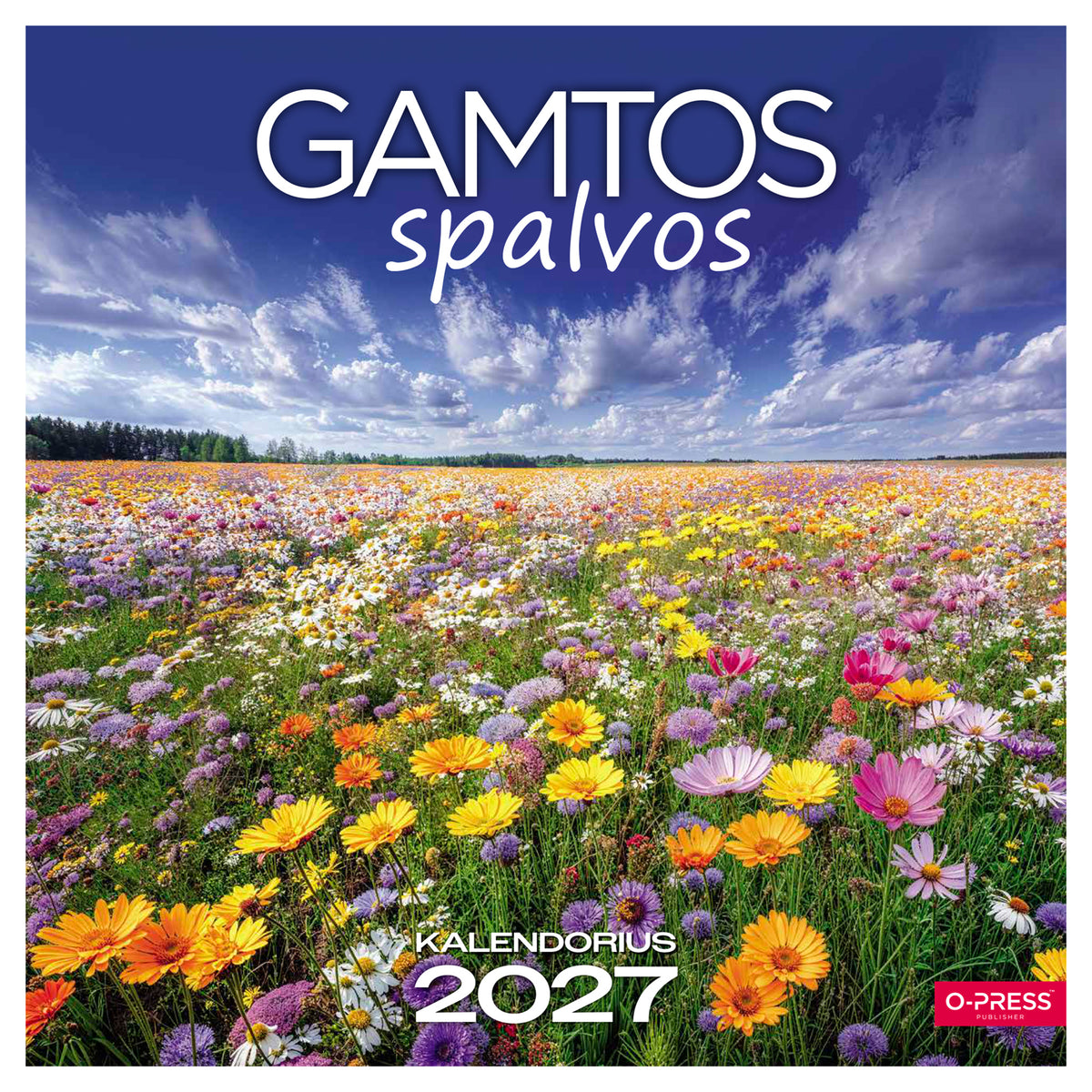 kalendorius gamtos spalvos