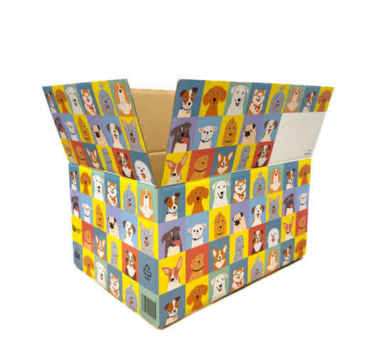 Dėžė M1 300x220x155 , šuniukai