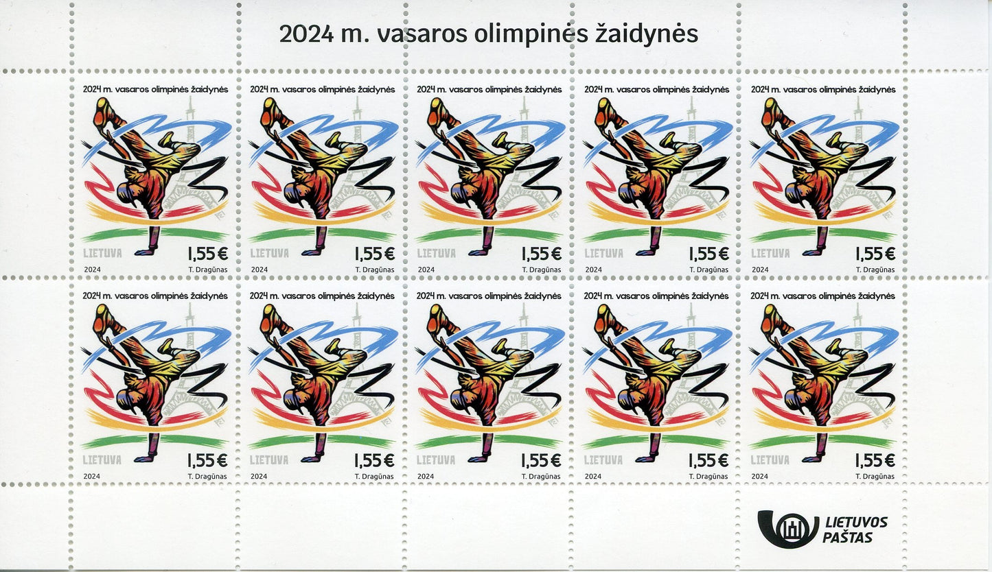 2024 07 26 2024 m. vasaros olimpinės žaidynės (Mažas lapelis)
