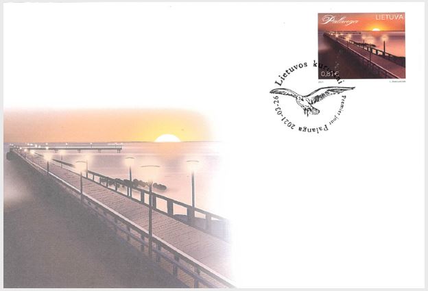 2021 03 26 Pirmos dienos vokas (PDV). „Lietuvos kurortai. Palanga''