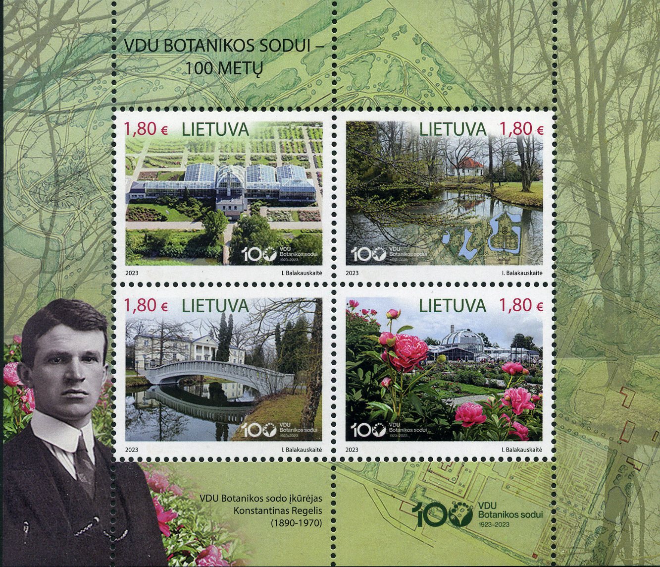 2023 07 07 VDU Botanikos sodui - 100 metų