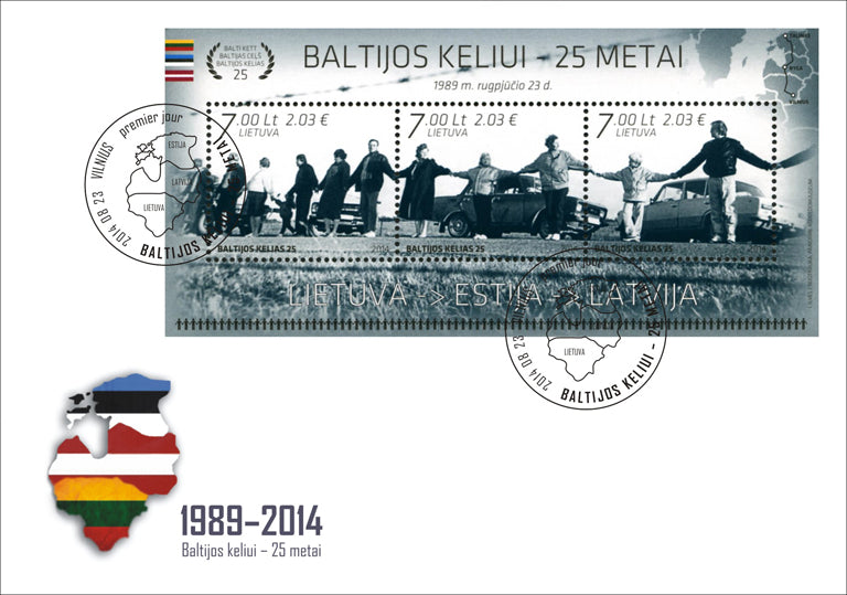 2014 08 23 PDV „BALTIJOS KELIUI – 25 METAI“