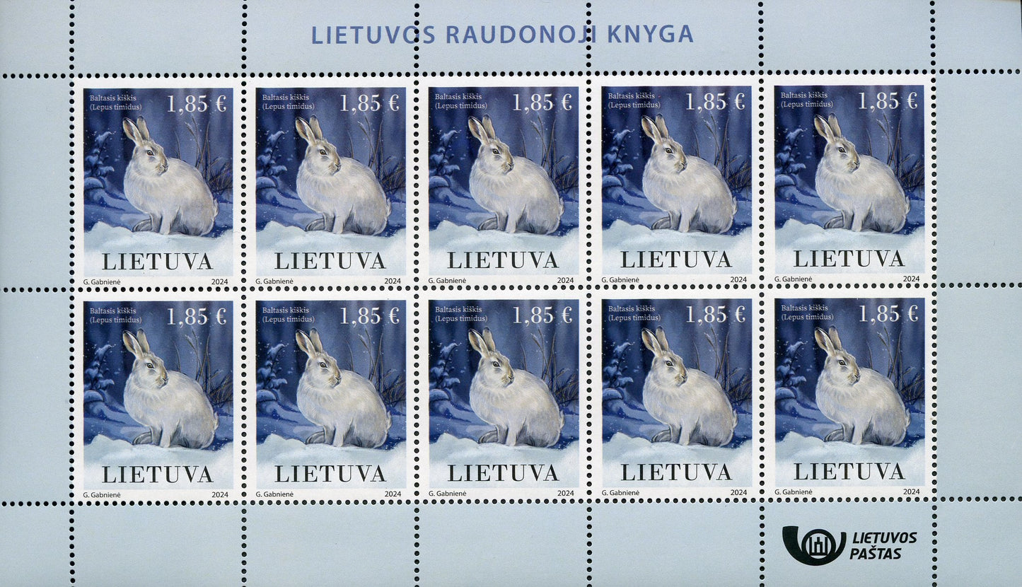 2024 02 09 Mažas lapelis „Lietuvos raudonoji knyga"
