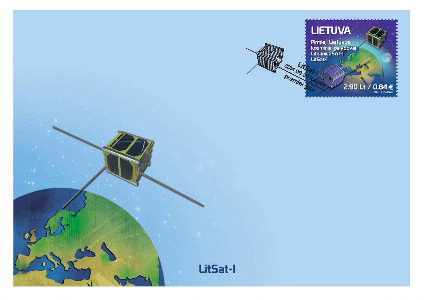 2014 09 20 PDV „PIRMIEJI KOSMINIAI LIETUVOS PALYDOVAI“ (LitSat-1)