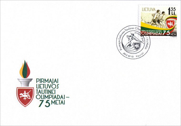 2013 07 13 PDV „PIRMAJAI LIETUVOS TAUTINEI OLIMPIADAI – 75 METAI“