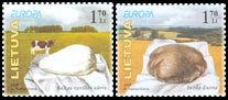 2005 04 09 Serija „EUROPA. GASTRONOMIJA“ (Pašto ženklai išimti iš apyvartos)