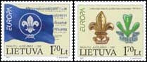 2007 04 14 Serija „EUROPA. SKAUTŲ JUDĖJIMUI – 100“ (Pašto ženklai išimti iš apyvartos)