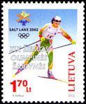 2002 01 26 „XIX ŽIEMOS OLIMPINĖS ŽAIDYNĖS“ (Pašto ženklas išimtas iš apyvartos)