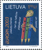 2003 04 19 EUROPA. PLAKATŲ MENAS (Pašto ženklas išimtas iš apyvartos)