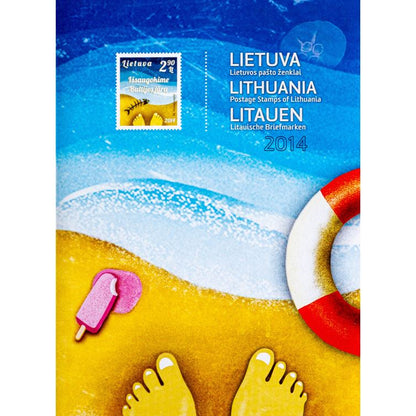 2014 METŲ LIETUVOS PAŠTO ŽENKLŲ RINKINYS