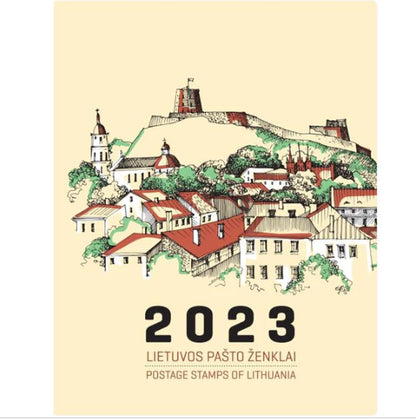 2023 METŲ PAŠTO ŽENKLŲ RINKINYS