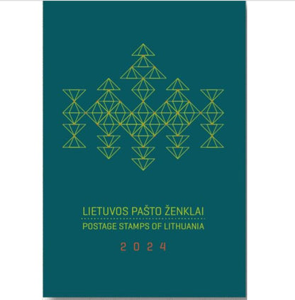 2024 METŲ PAŠTO ŽENKLŲ RINKINYS