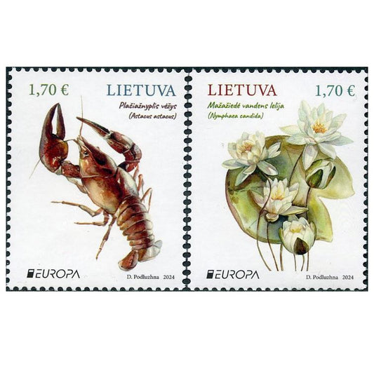 2024 04 26 Europa. Povandeninė fauna ir flora