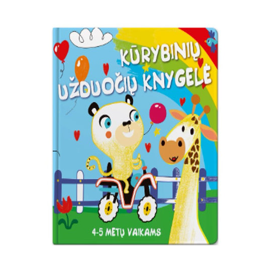 Kūrybinių užduočių knygelė