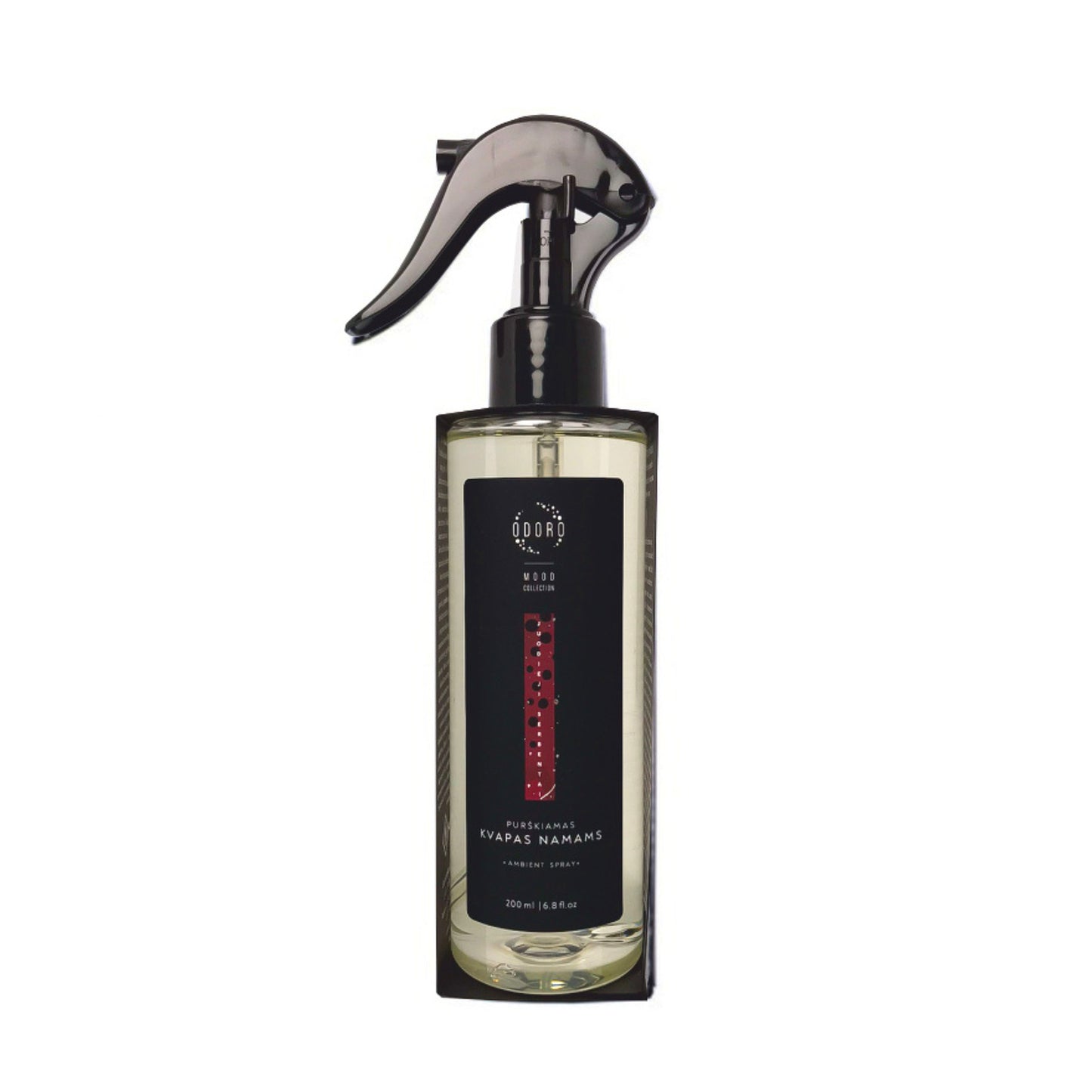 Purškiamas kvapas ODORO MOOD Juodieji serbentai, 200 ml