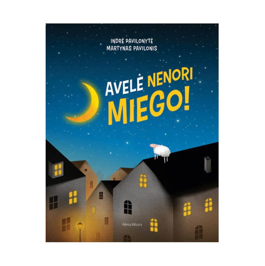 Knyga Avelė nenori miego!