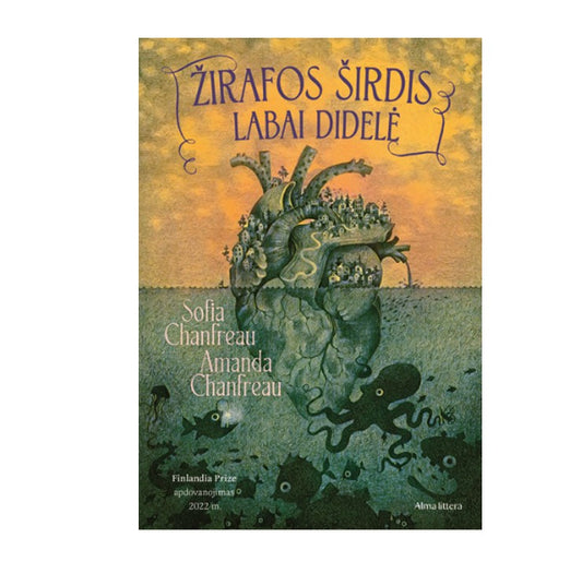 Knyga Žirafos labai didelė širdis