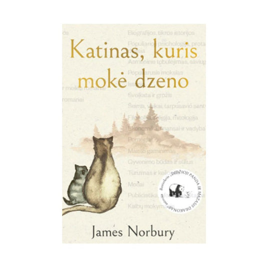 Knyga Katinas, kuris mokė dzeno