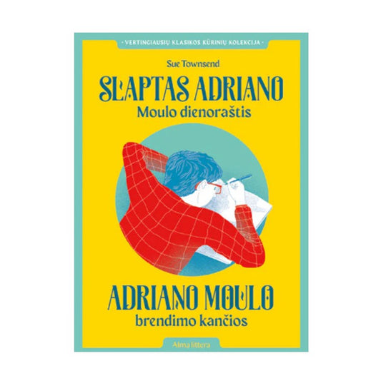 Knyga Slaptas Adriano Moulo dienoraštis. Adriano Moulo brendimo kančios