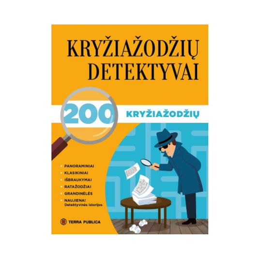 Knyga Kryžiažodžių detektyvai