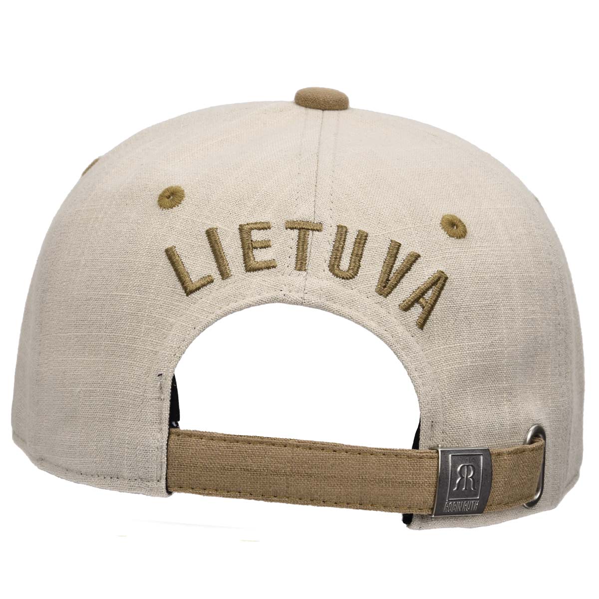Beisbolo kepurė Lietuva LT, ruda