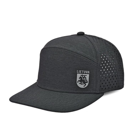 Pilka Fullcap kepurė „Vytis Lietuva” – sportui ir laisvalaikiui