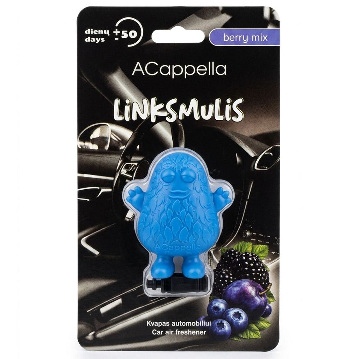 Automobilio kvapas ACAPPELLA "Linksmulis Berry Mix"
