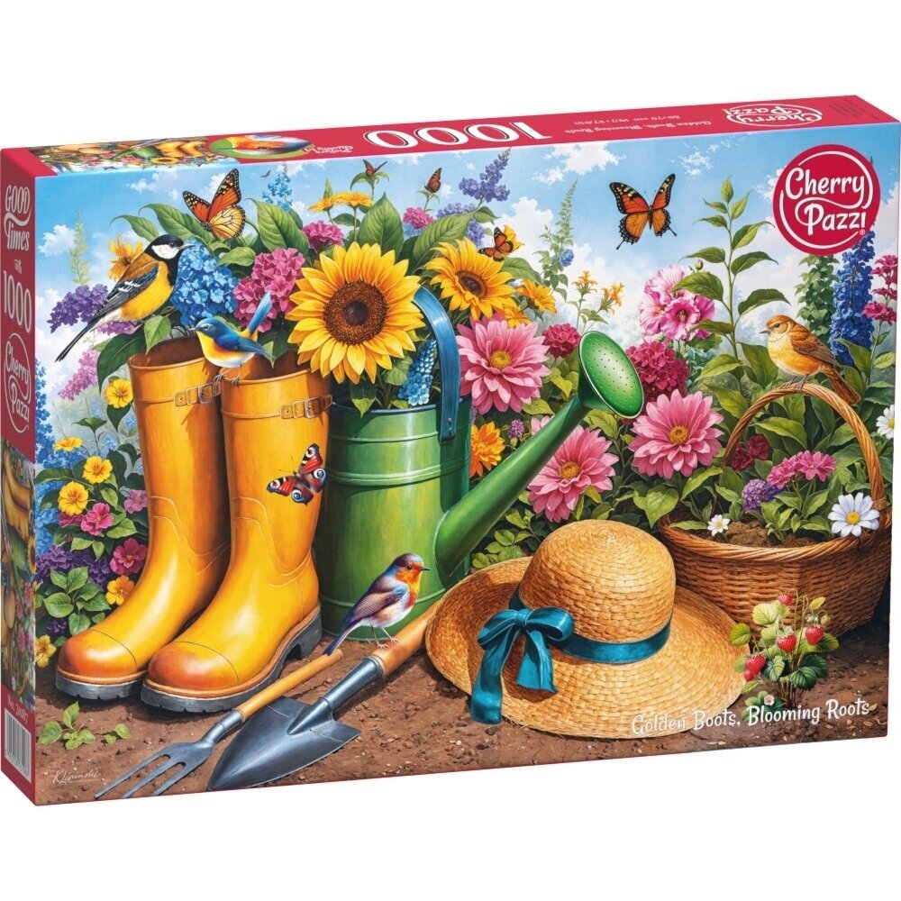 Dėlionė CherryPazzi Golden Boots, Blooming Roots 1000 det.