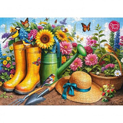 Dėlionė CherryPazzi Golden Boots, Blooming Roots 1000 det.