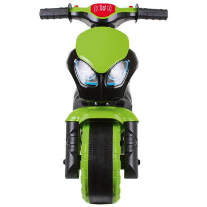 Balansinis motociklas su šviesomis ir muzika Technok