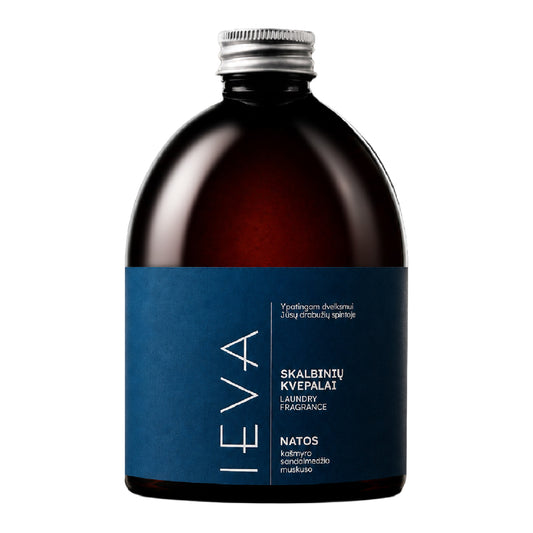Skalbinių kvepalai IEVA KAŠMYRO, SANDALMEDŽIO IR MUSKUSO, 0,5l