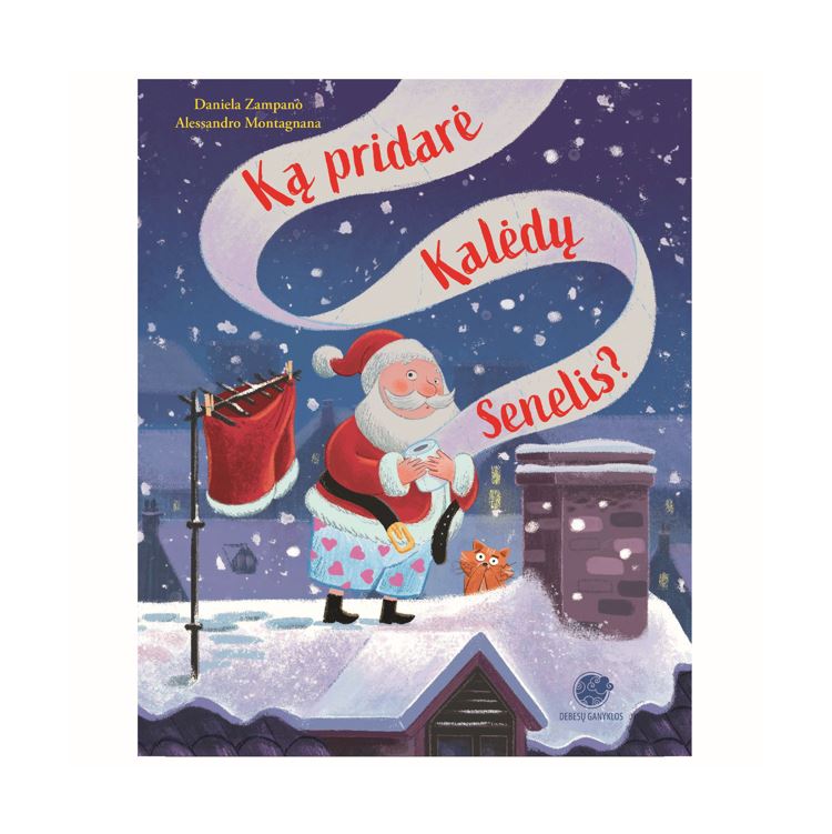 Knyga ką pridarė kalėdų senelis