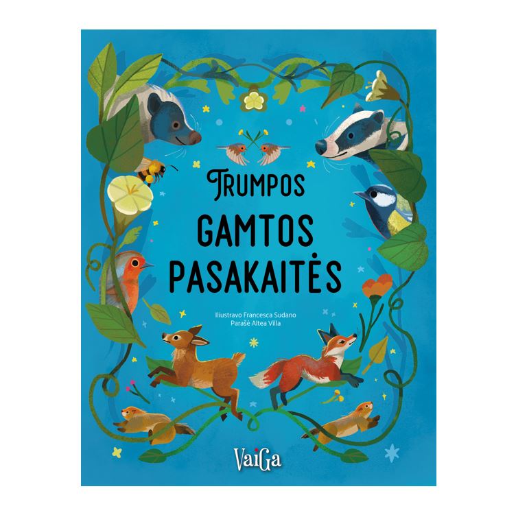 knyga gamtos pasakaitės
